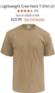 Men's T Shirt 2 Pack